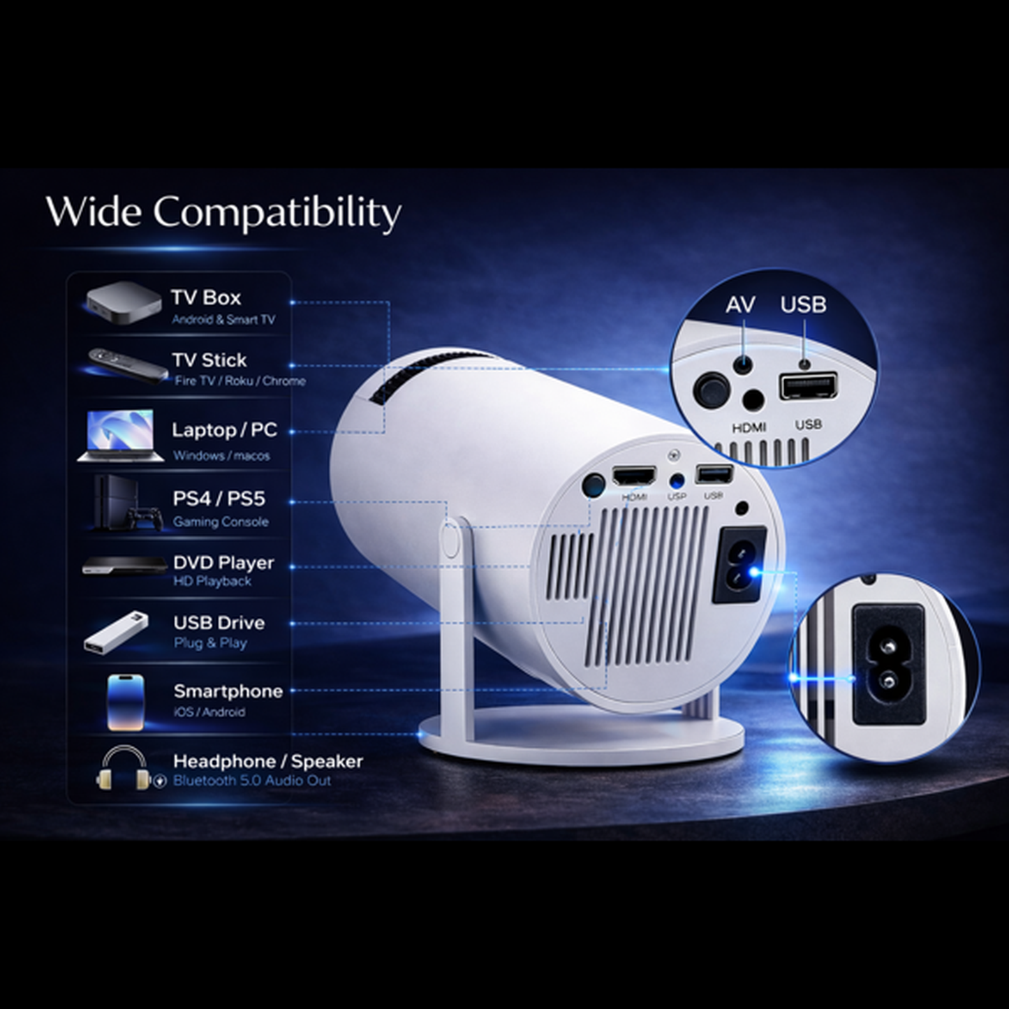 Screeny MAGCUBIC PROJECTOR PRO